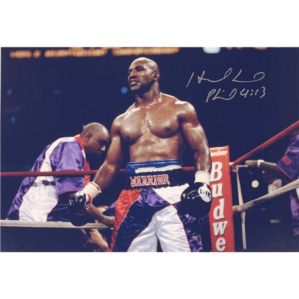 Evander Hollyfield Signed Photo