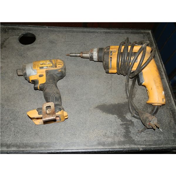 Dewalt Screw Gun & Impact Drill