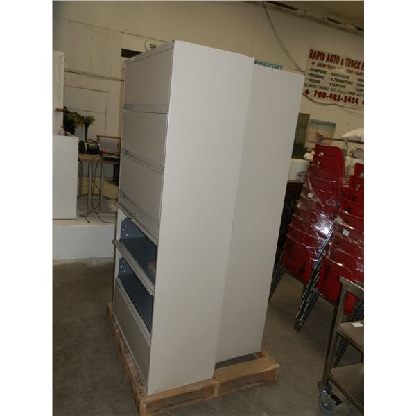 2 Meatal Storage Cabinets