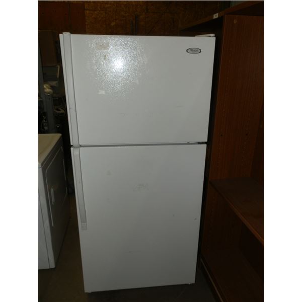 Whirlpool White Fridge