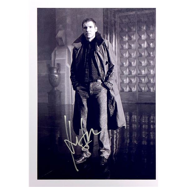 Harrison Ford Autograph Signed Blade Runner Photo