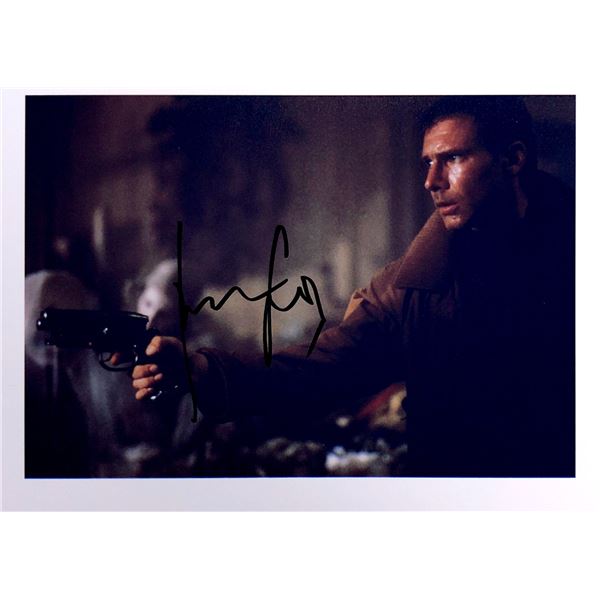 Harrison Ford Autograph Signed Blade Runner Photo