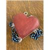 Image 6 : 1914 BEADED HEART