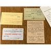 Image 2 : WWII PAPER LOT PAYBOOK PASSES ETC