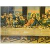 Image 3 : LAST SUPPER FRAMED PICTURE 23" x 19.5"