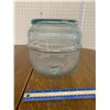 Image 1 : PAT 1914 AQUA BLUE DRIP JAR