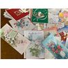Image 2 : LARGE LOT OF USED VINTAGE OCCASION CARDS