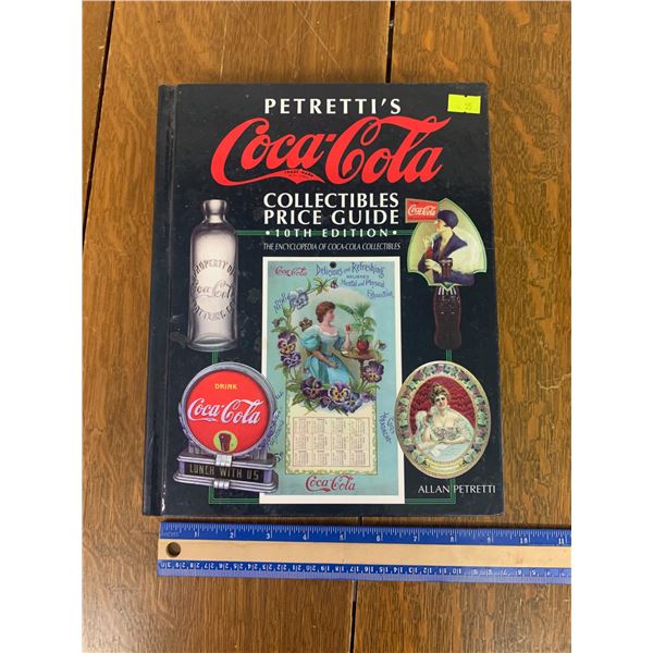 COCA COLA 10TH EDITION COLLECTIBLES PRICE GUIDE BOOK