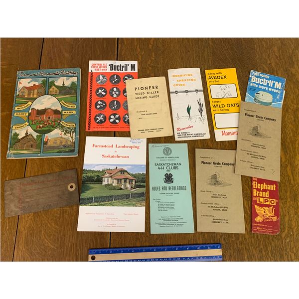 LOT OF OLD FARMING RELATED PAPER