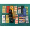 Image 1 : LOT OF VINTAGE SASKATCHEWAN ADVERTISING MATCH BOOK COVERS STC AND MORE