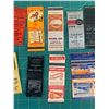 Image 4 : LOT OF VINTAGE SASKATCHEWAN ADVERTISING MATCH BOOK COVERS STC AND MORE