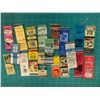 Image 1 : LOT OF VINTAGE ONTARIO ADVERTISING MATCH BOOK COVERS