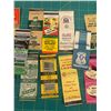 Image 4 : LOT OF VINTAGE ONTARIO ADVERTISING MATCH BOOK COVERS