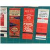 Image 2 : LOT OF VINTAGE GAS AND OIL ADVERTISING MATCH BOOK COVERS  ROYALITE TEXACO ESSO BA