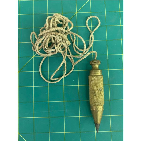 VINTAGE HERCULES BRASS PLUM BOB