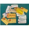 Image 1 : LOT OF VINTAGE CREAMERY CREAM CAN TAGS