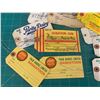Image 2 : LOT OF VINTAGE CREAMERY CREAM CAN TAGS