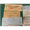 Image 5 : LOT OF OLD CHEQUES ONE PAID TO HART PARR