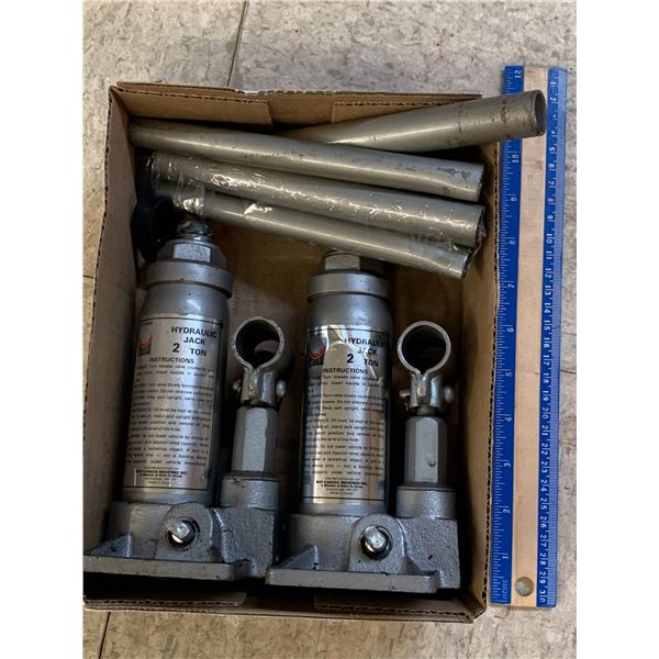 2 x 2 TON BOTTLE JACKS