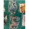 Image 3 : LOT OF RHINESTONE BROACHES FISH DRAGON SEAHORSE