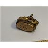 Image 3 : ANTIQUE MONOGRAM POCKET WATCH FOB