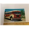 Image 1 : OVERSIZED VINTAGE STC SASKATCHEWAN TRANSPORTATION CO POST CARD