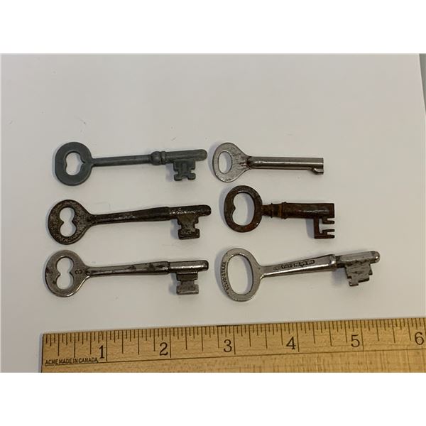 ANTIQUE SKELETON KEYS