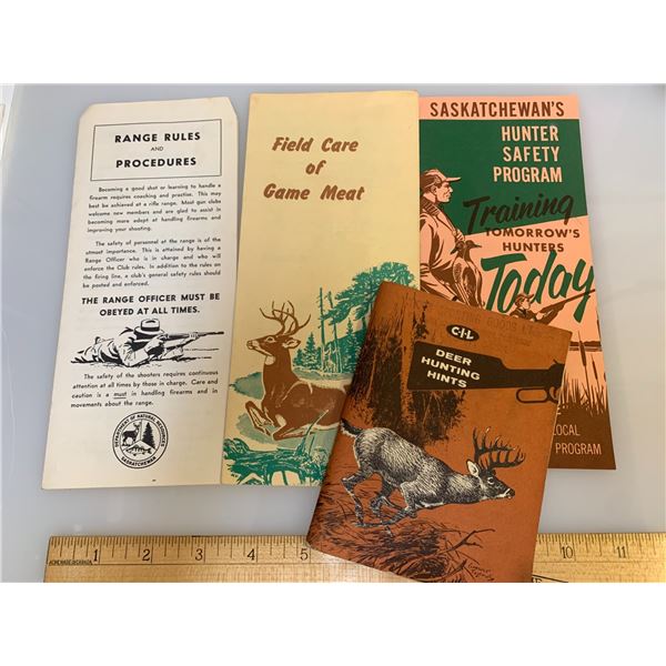 VINTAGE CIL DEER HUNTING HIMTS HANDBOOK AND RELATED