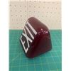 Image 2 : VINTAGE TRIANGLE RUBY RED EXIT SIGN LIGHT COVER 5"