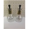 Image 1 : VINTAGE PYREX OIL AND VINEGAR BOTTLES