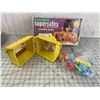 Image 1 : VINTAGE SUPERSAFES SHRIMPIE HOUSE TOY SET WITH BOX