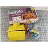 Image 4 : VINTAGE SUPERSAFES SHRIMPIE HOUSE TOY SET WITH BOX