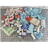 Image 1 : LOT OF VINTAGE FIRST AID RELATED MEDICAL PACKAGES ETC