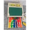 Image 2 : VINTAGE FISHER PRICE SCHOOL DAYS DESK