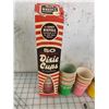 Image 2 : VINTAGE SLEEVE OF COLOURED DIXIE CUPS