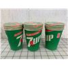 Image 1 : LOT OF VINTAGE 7-UP WAX PAPER CUPS
