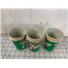 Image 2 : LOT OF VINTAGE 7-UP WAX PAPER CUPS