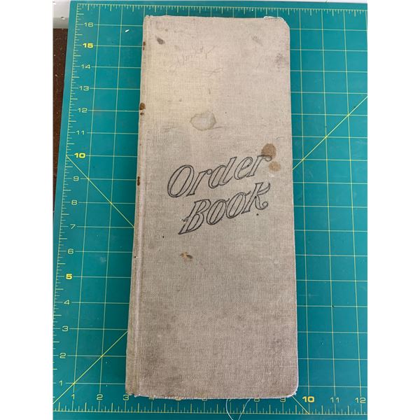 OLD LEDGER BOOK WRITINGS FROM BETWEEN 1907-1914