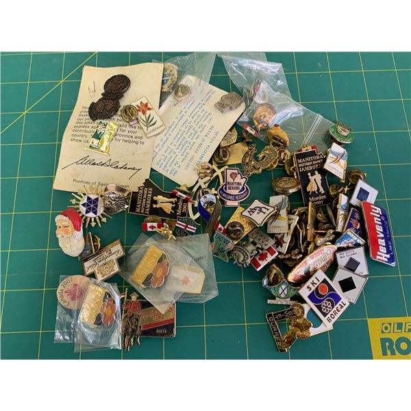 LOT OF PINS