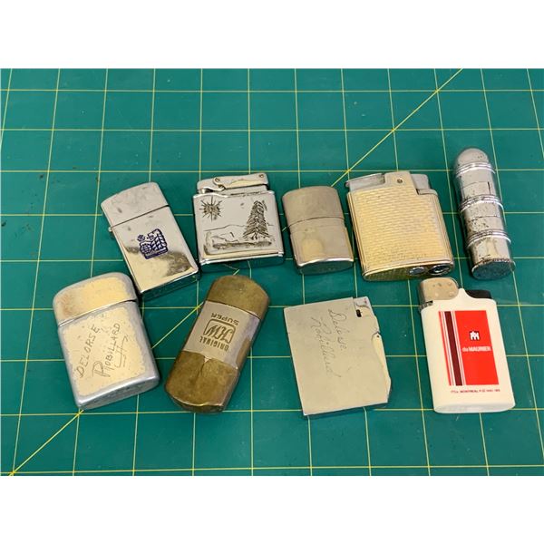 LOT OF LIGHTERS PARTS OR REPAIR