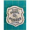 Image 1 : 1940s 50s? SASK PEDAL PUSHERS BICYCLE CLUB PATCH