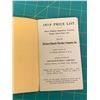 Image 3 : ORIGINAL 1919 ADVANCE RUMELY CANADIAN PRICE LIST POCKET BOOK TRACTORS THRESHERS