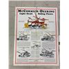 Image 3 : LOT OF DAMAGED OLD FARMING BROCHURES OIL PULL MCCORMICK DEERING