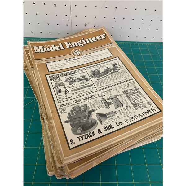 LOT OF 20 1930s MODEL ENGINEER MAGAZINE