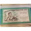 Image 2 : VINTAGE FLINTWOOD TOY WOODEN CONSTRUCTION PIECES AND INSTRUCTIONS