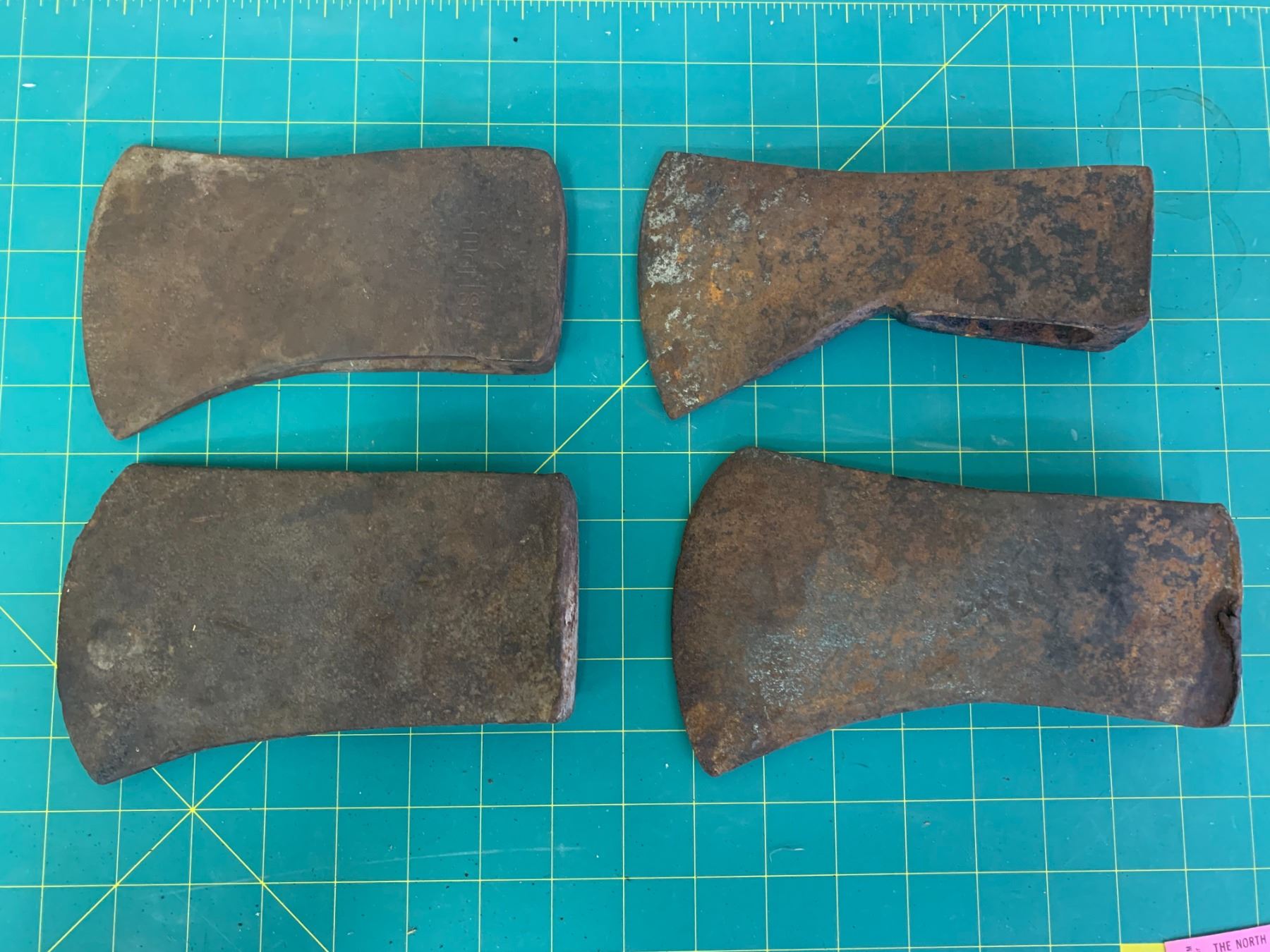 LOT OF 4 OLD AXE HEADS Schmalz Auctions