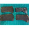 Image 5 : LOT OF 4 OLD AXE HEADS