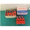 Image 1 : FULL BOX OF VINTAGE TRIPLE FIRE AIRPLANE TYPE NOS SPARK PLUGS