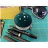 Image 4 : MISC LOT FOUNTAIN PENS PIN CUSHION DYES ETC