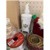 Image 2 : MISC CHRISTMAS LOT RIBBON ETC